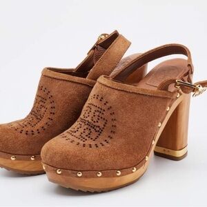 Tory Burch Brayden Slingback Clogs